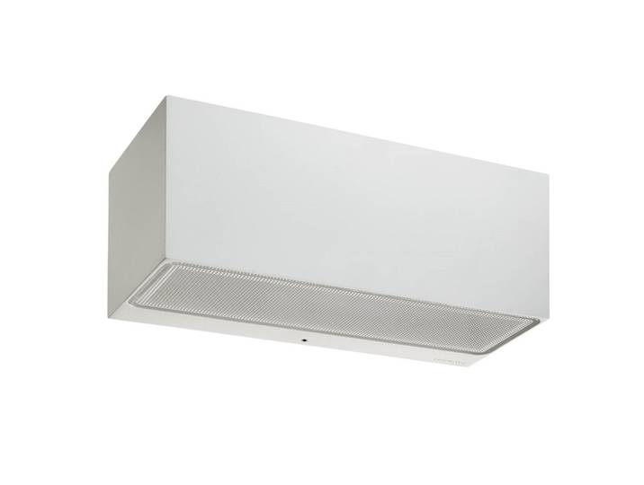 Asker Big Up/Down LED Applique Murale d'Extérieur Blanc - Norlys - Aluminium