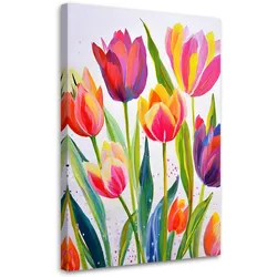 LEINWANDBILD Blumen 20x30cm
