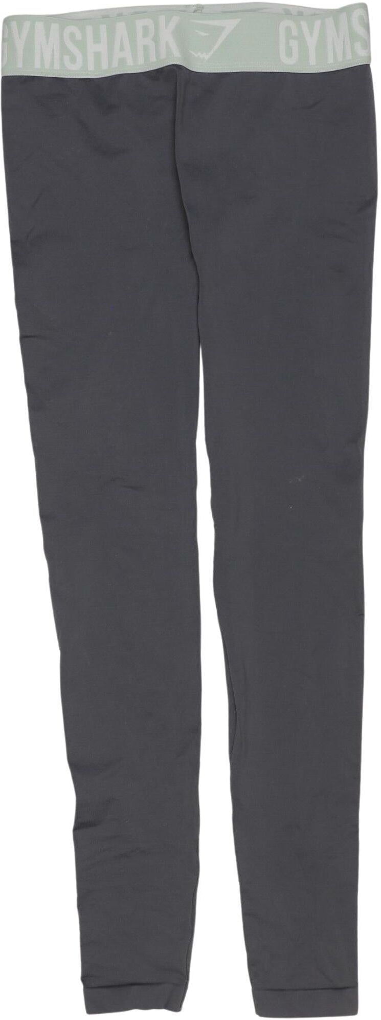Gymshark Damen Stoffhose, Grau, Gr. W26, kein / Etikett - Second Hand