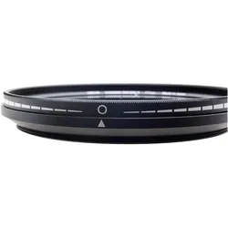 Hoya Variable Density II ND3-400 Filter (82 mm, ND Filter), Objektivfilter, Schwarz