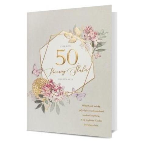Nuance Karte B6 Hochzeitstag 50 (47597411)