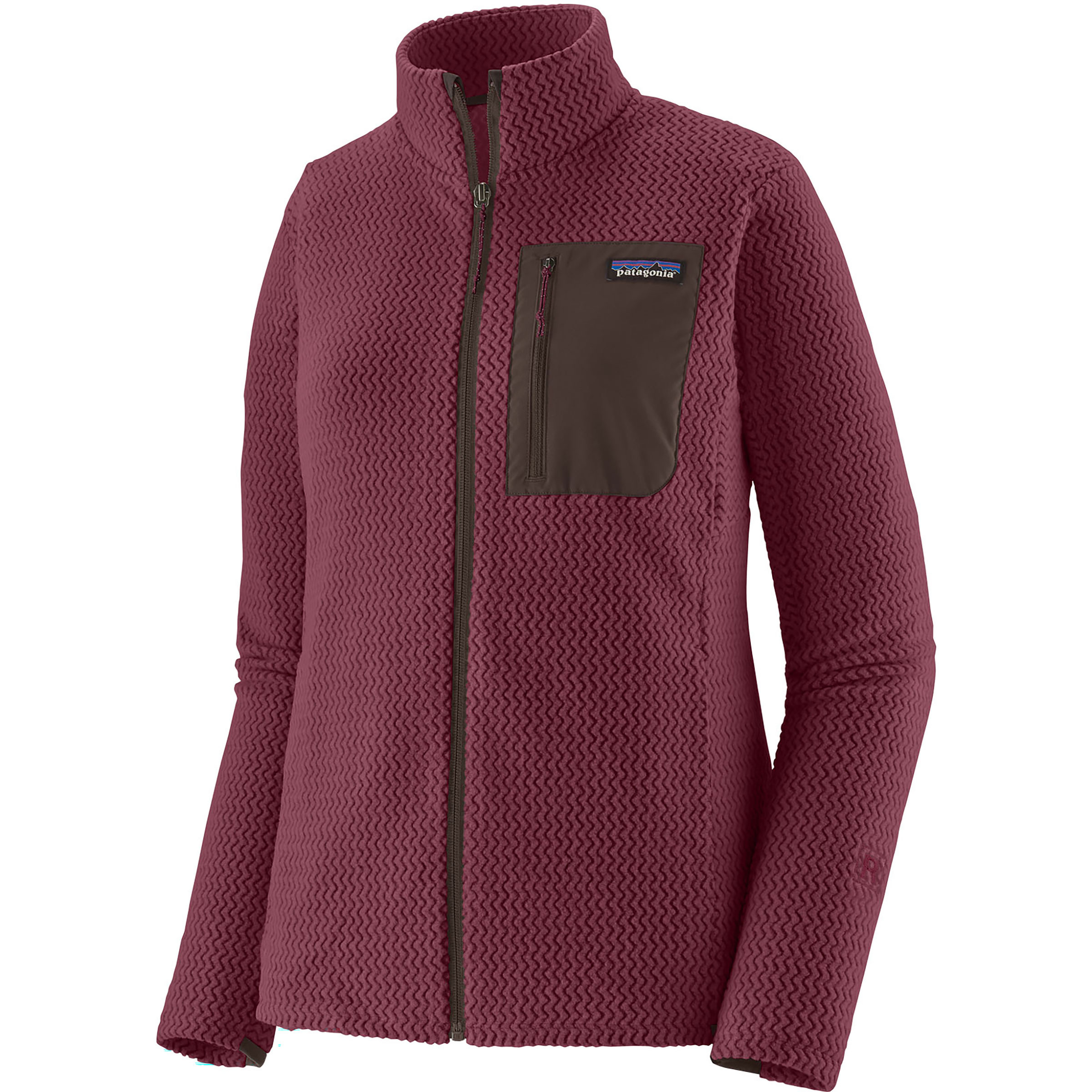 Patagonia R1 Air Damen Fleecejacke lila Größe S Trekking Atmungsaktiv