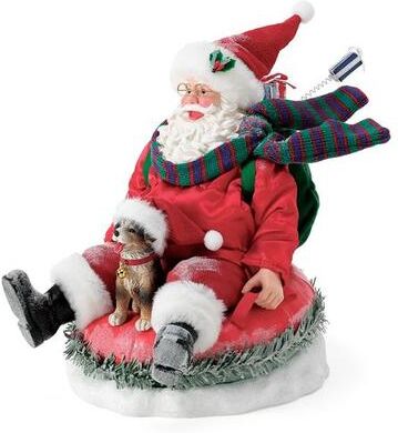 Enesco/Dept 56 Snow Much Fun Clothtique Red , Red