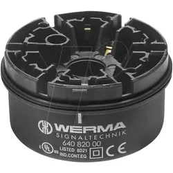 WERMA 640 820 00 - Anschlusselement, Boden, schraub