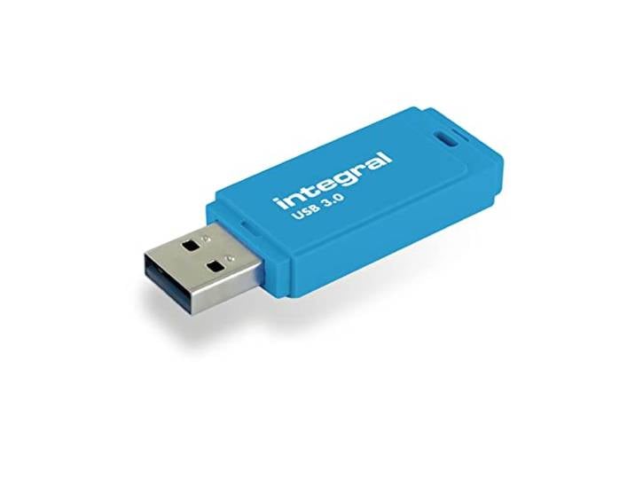 Integral 64 GB Neon Blauw USB 3.2 Gen 1 USB-stick