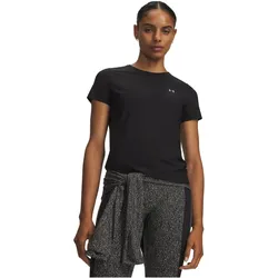 UNDER ARMOUR Vanish Elite Trainingsshirt Damen 008 - ultimate black/metallic silver S