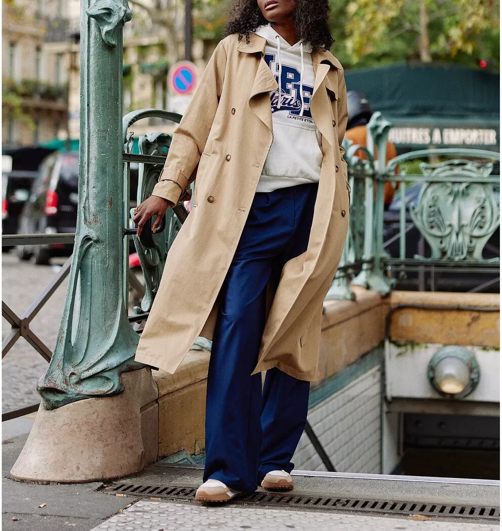 La Petite Etoile - Trenchcoat, für Damen, Beige, Größe S