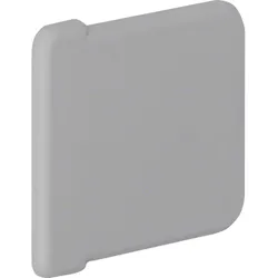 Hager B3002547030 Endstück Verdrahtungskanal BA6 30x25mm steingrau