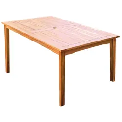 Tisch Holz Santa Cruz Garten Terrasse Balkon