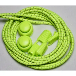 _Sonstige Marken Laces with Lock Schnellschnürsystem - Reflektion  Neongelb