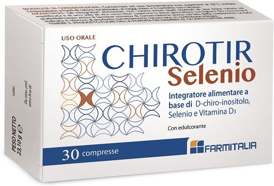 FARMITALIA Srl - SOC. UNIPERS. Chirotir Selenio, 30 Compresse