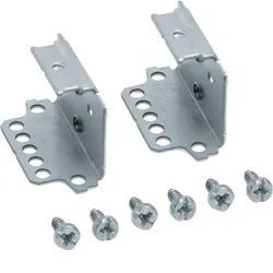 Hager UZ02Z1 Aufbaubügel, universN, für Hutschienen, 2 Stück