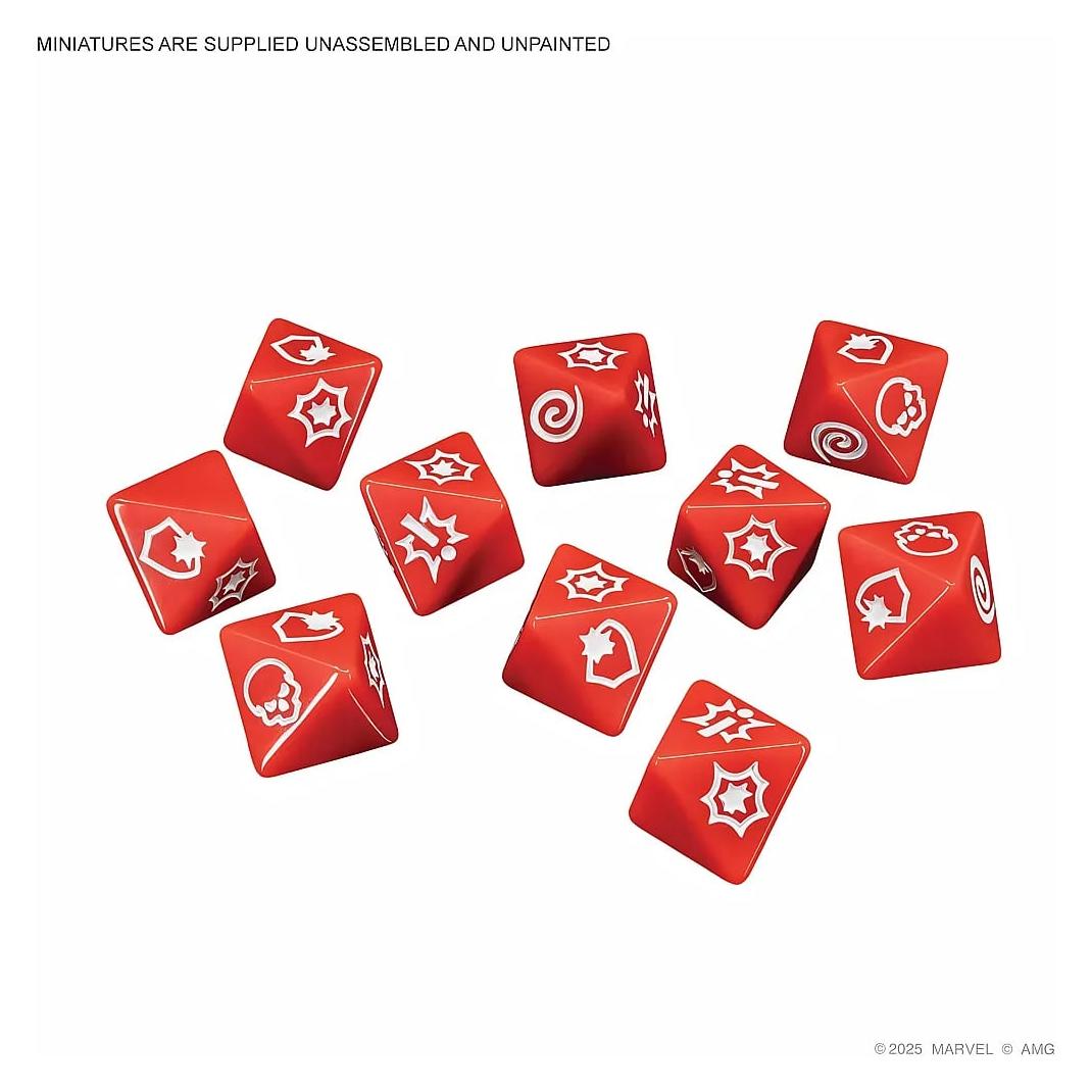 Atomic Mass Games Marvel Crisis Protocol Dice Pack (Fr-De-En-Es) (AMGMCP269ML)