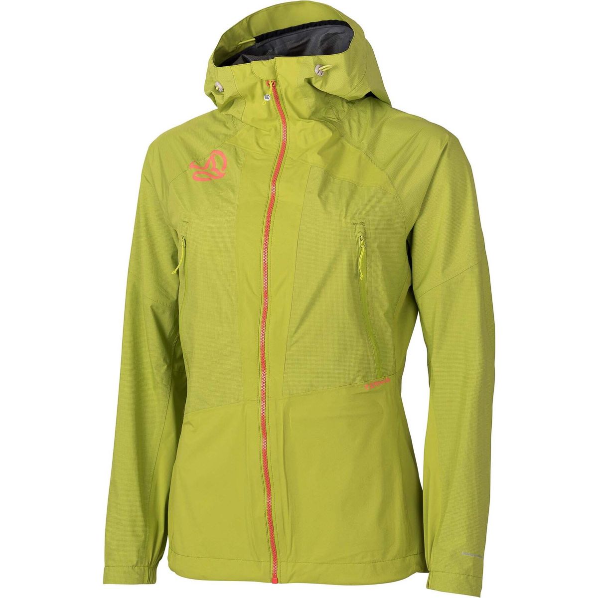 Ternua Karsa Jacket W deep lime (7576) S 1643584-7576-S