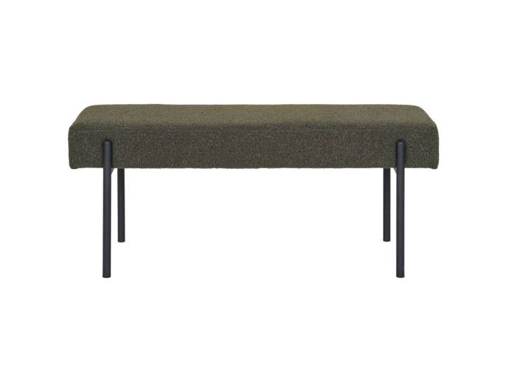 Banc en tissu vert 100 cm