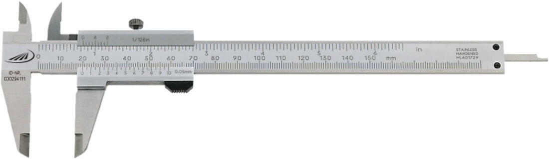 Helios Preisser Taschenmessschieber RCr Schraube Messbereich 0 - 300 mm ; Helios-Preisser (185508)