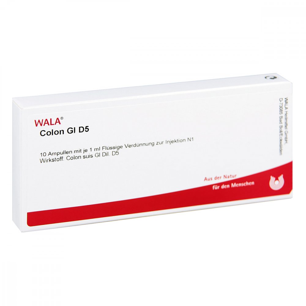 WALA Heilmittel GmbH Colon Gl D5 Ampullen 03359888