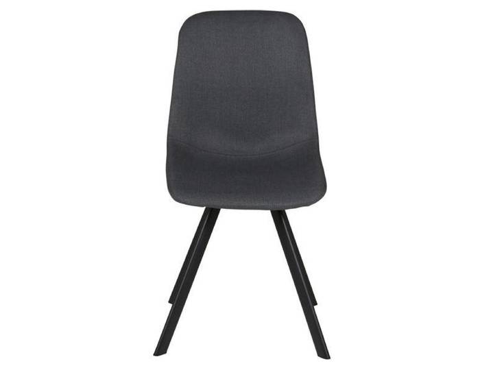 Chaise en tissu gris