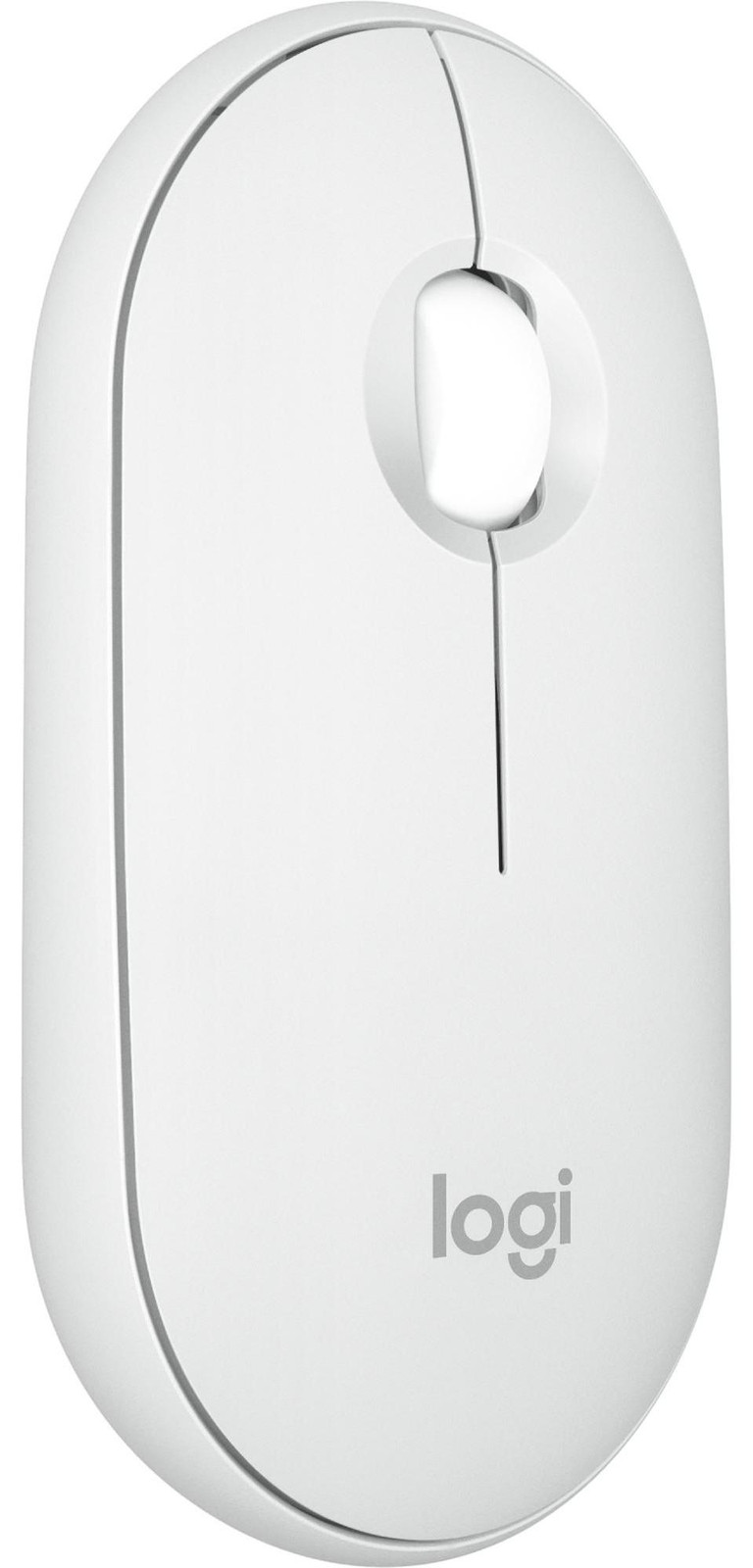 Logitech Pebble Mouse 2 M350s Slim Wireless Bluetooth Mouse - Wit