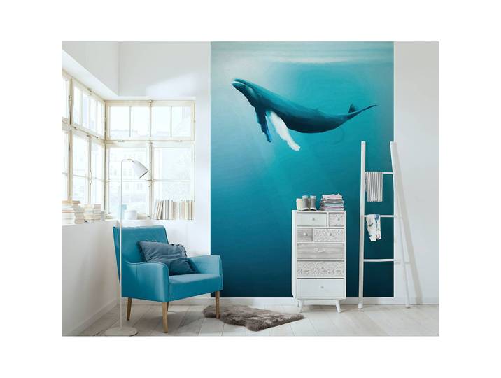 Papier peint Artsy Humpback Whale 200 x 280 x 0cm