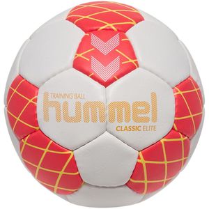Hummel Handball Classic Elite HB, 229165-9432-1, Größe 1, weiß/rot, 300 Gramm, Trainingsball