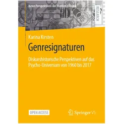 Genresignaturen, Fachbücher von Karina Kirsten