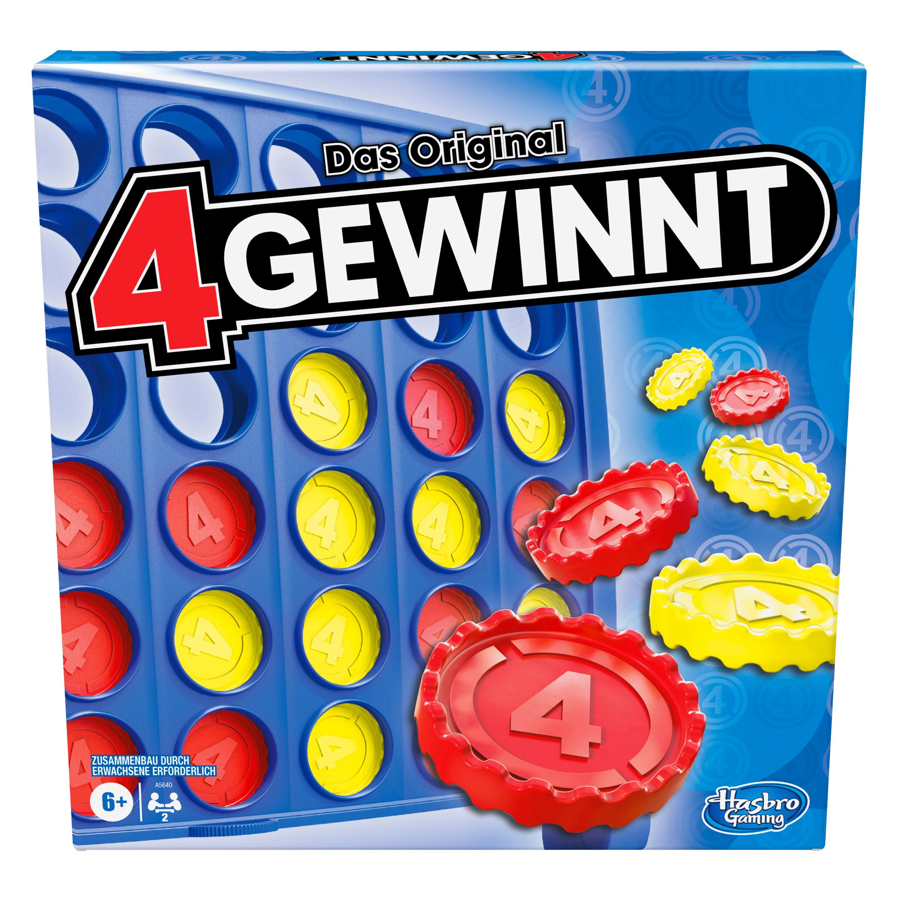 Hasbro Gaming 4 gewinnt (Deutsch, 2 Spieler) (A5640594)