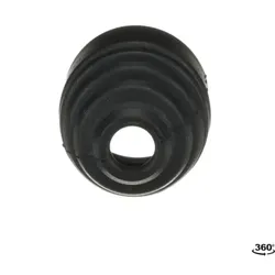 ABB P9ARSCMB Manschette Joystick Zubehör, Manschette in Gummi/schwarz für verrastende Joysticks, Modular Metall Reihe