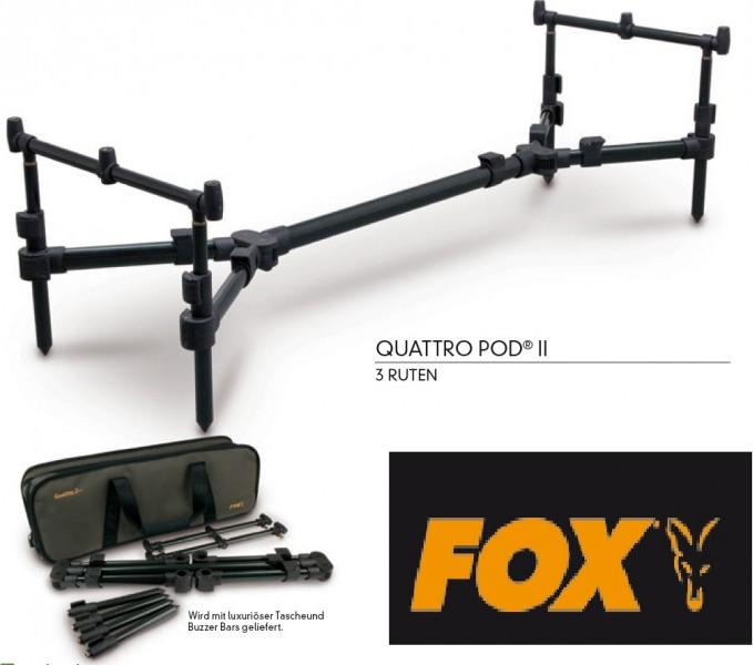 Fox Quattro Pod II 3-Rod Kit Rodpod