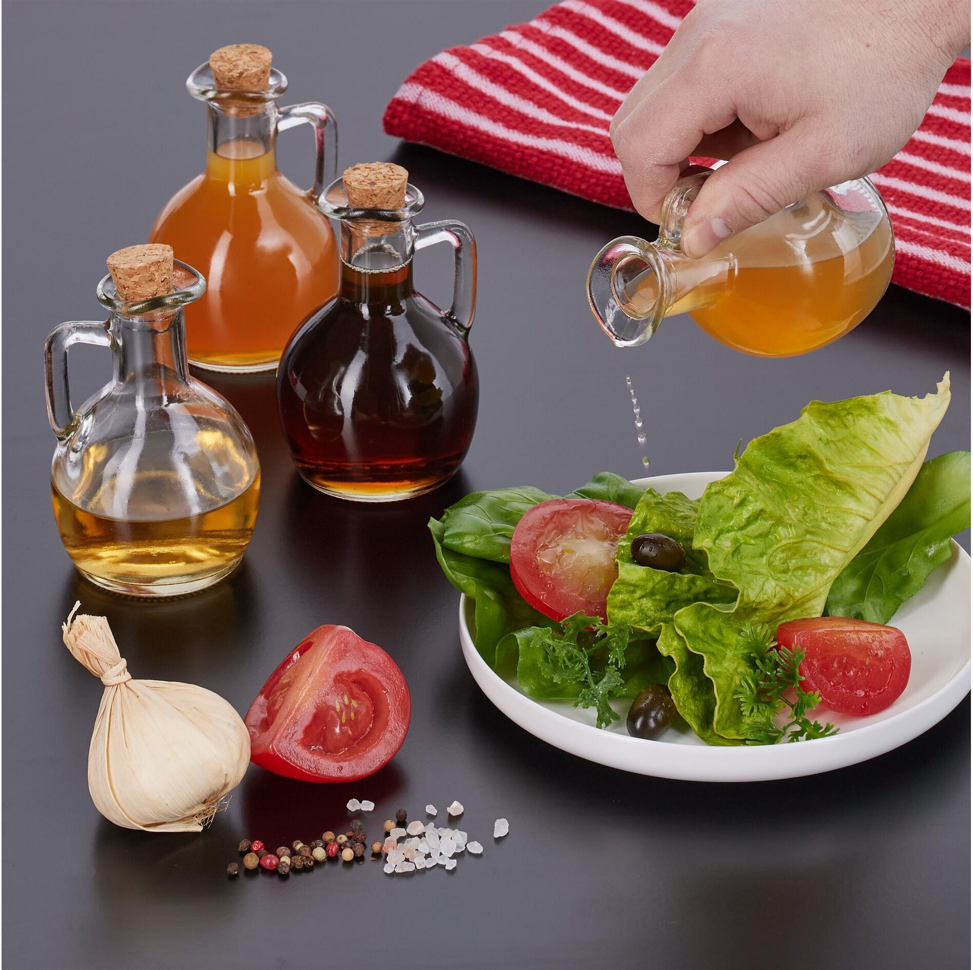 Aufbewahrungsbecher RELAXDAYS "150 ml 24 Stück", transparent, Glas, Lebensmittelaufbewahrungsbehälter, Aufbewahrungsbecher transparent Einheitsgröße
