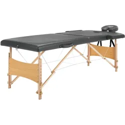 vidaXL, Massageliege + Massagestuhl, Heath