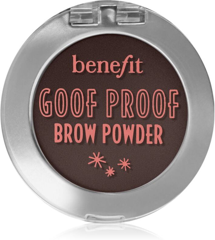 Benefit Goof Proof Brow Powder poudre sourcils teinte 5 Warm Black Brown 1,9 g