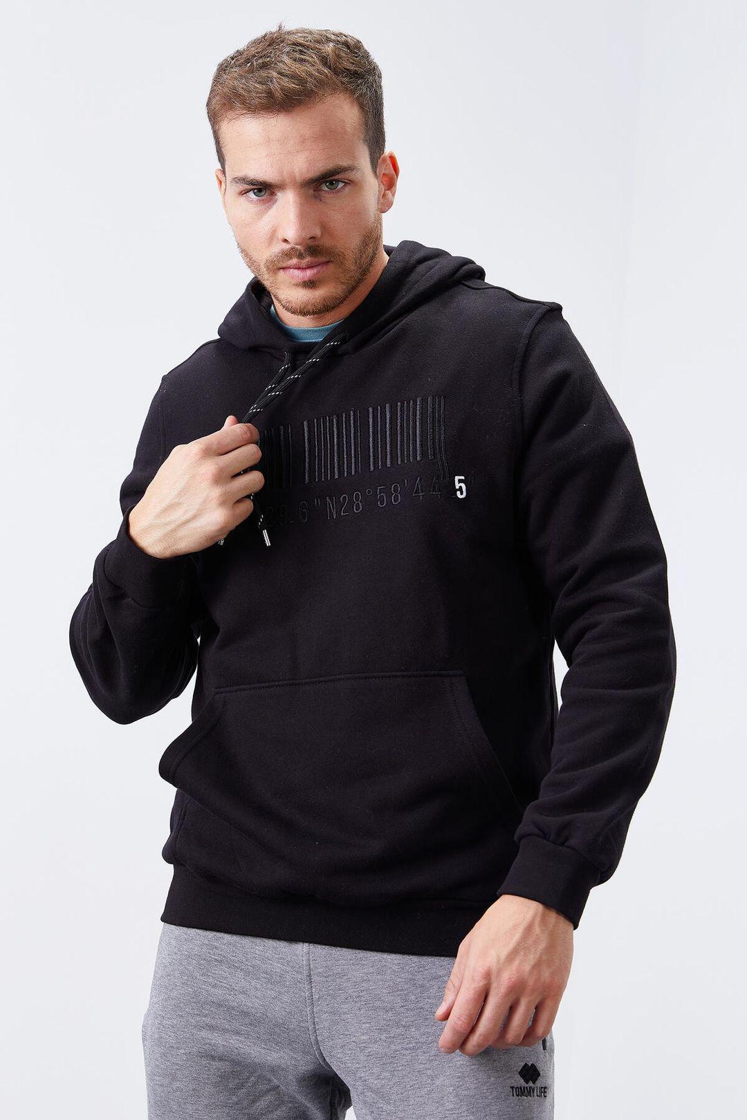 Bedruckter Kapuzenpullover