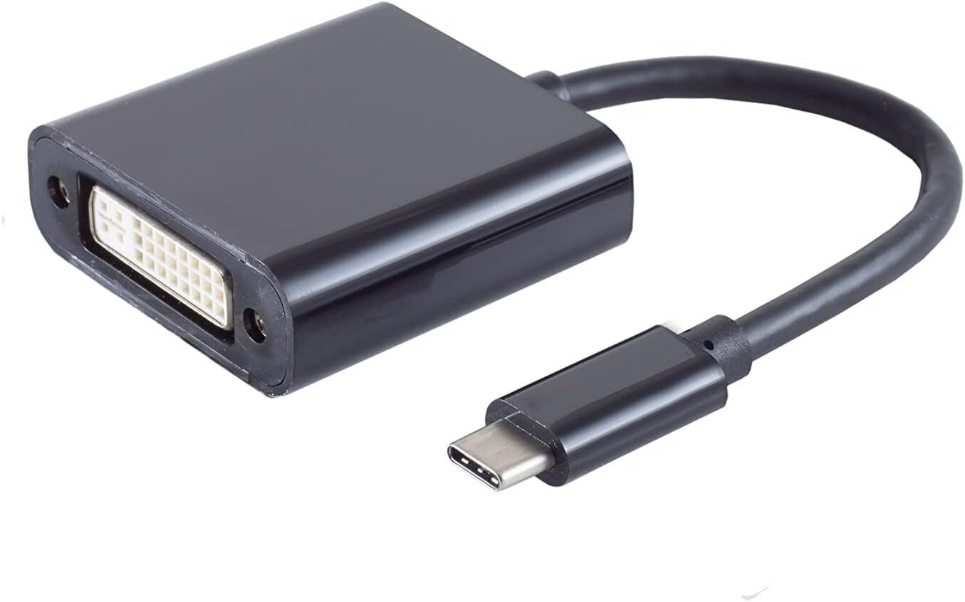 Shiverpeaks BASIC-S USB 3.1 naar DVI adapterkabel, zwart