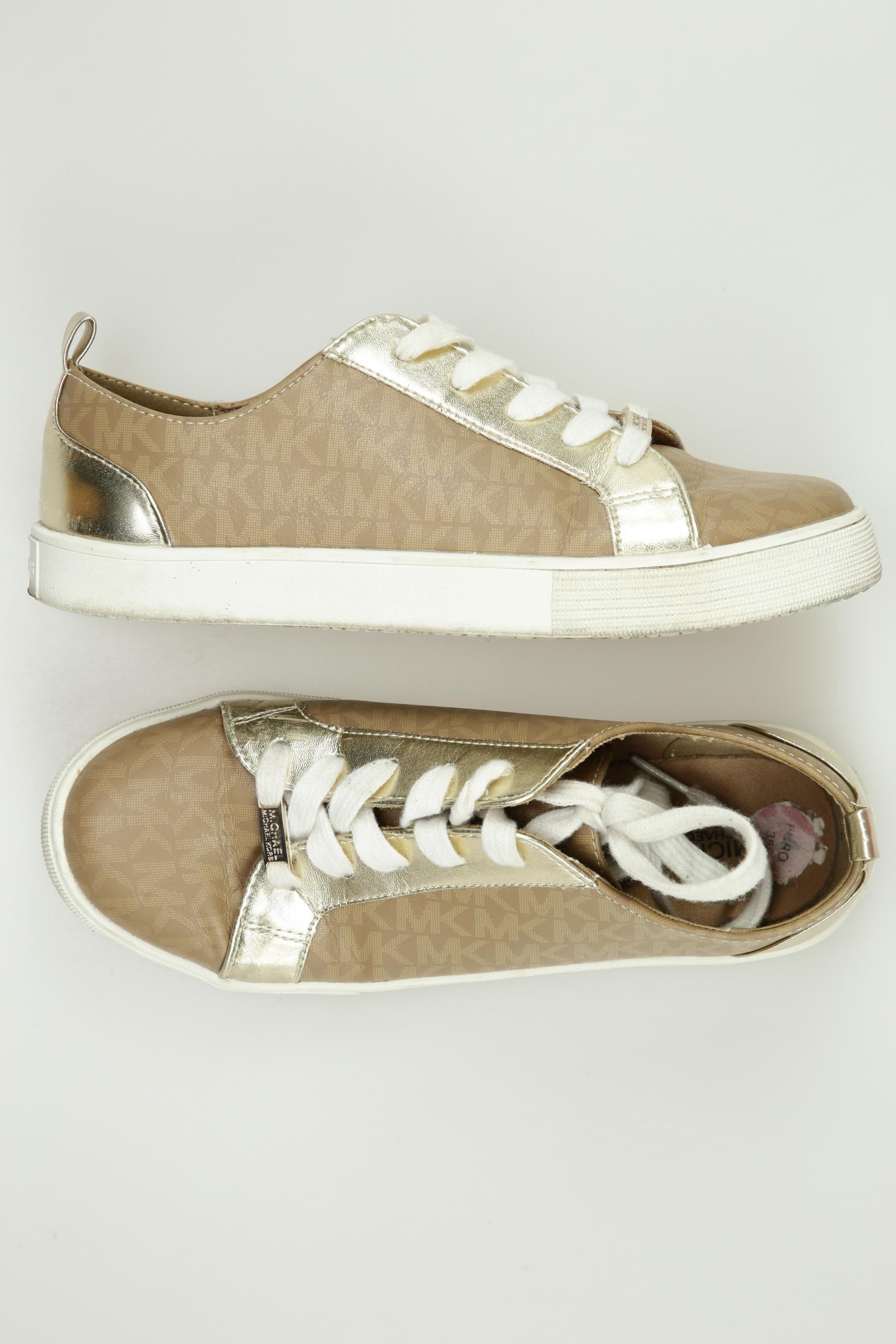 Michael Michael Kors Damen Sneaker, Braun, Gr. EU 35, Kunstleder - Second Hand