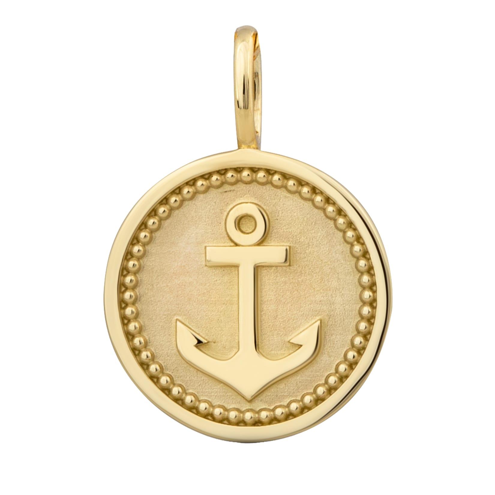 Orolino Anhänger Gold 375 mit Anker-Motiv