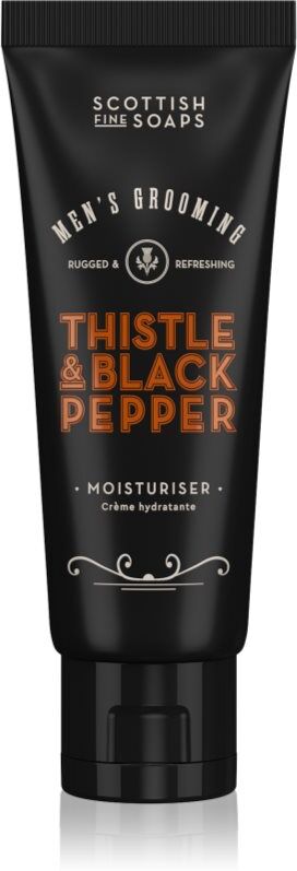 Scottish Fine Soaps Thistle & Black Pepper moisturising face cream M 75 ml