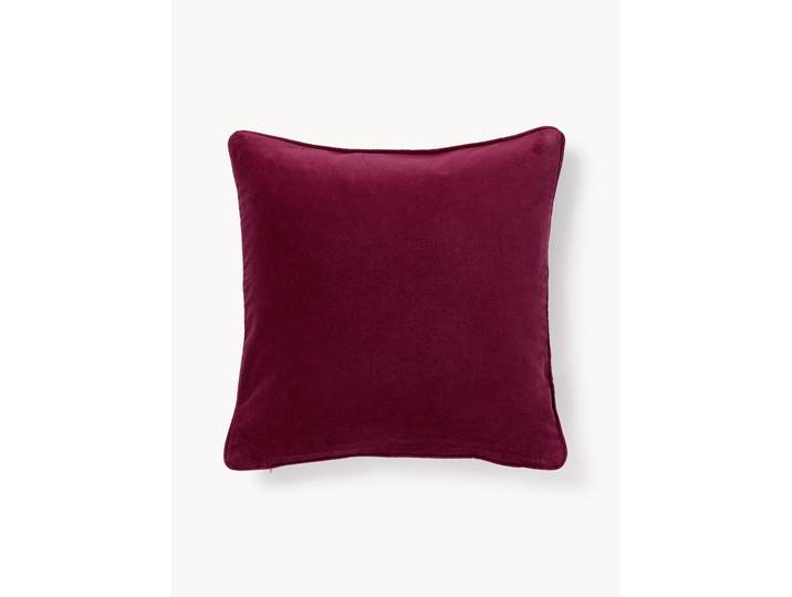 Housse de coussin en velours Dana