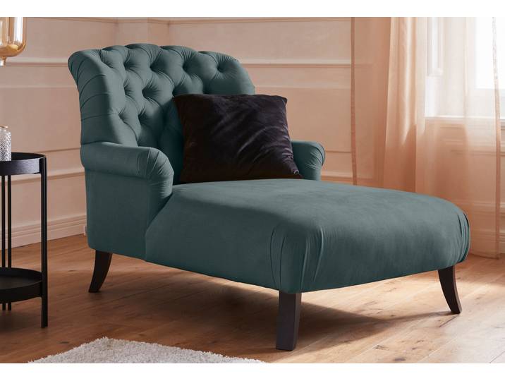 Loveseat HOME AFFAIRE Amiens Sessel Loungesessel , grün, B:93cm H:94cm T:144cm, Struktur fein (100% Polyester);Samtoptik (100% Polyester), Sessel, Loveseat, mit wunderschöner Knopfheftung im Rücken