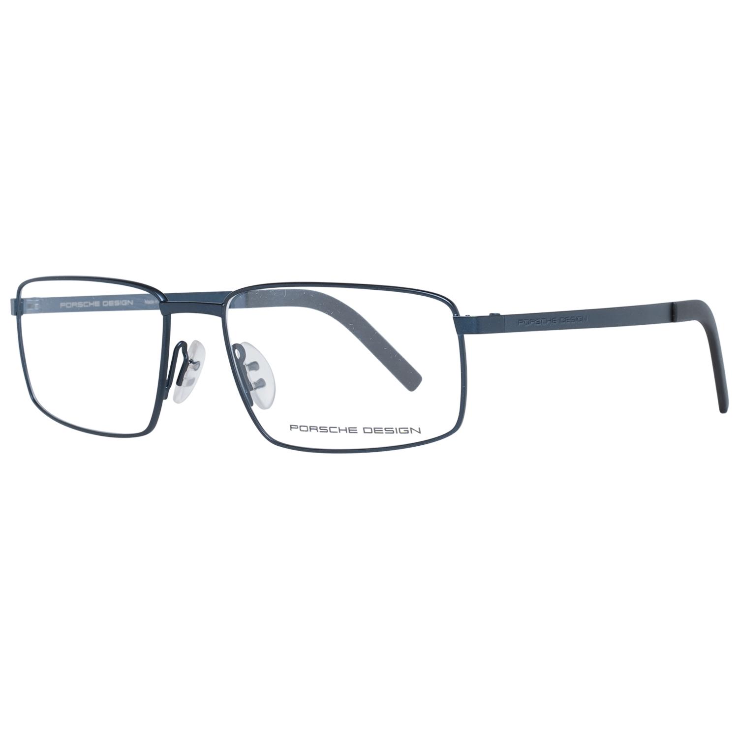 Porsche Design Blauwe Rechthoekige Bril voor Mannen