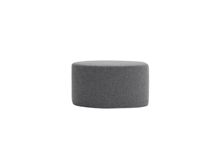 Softline Hocker Bon-Bon grau, Designer busk+hertzog, 60x33x30 cm