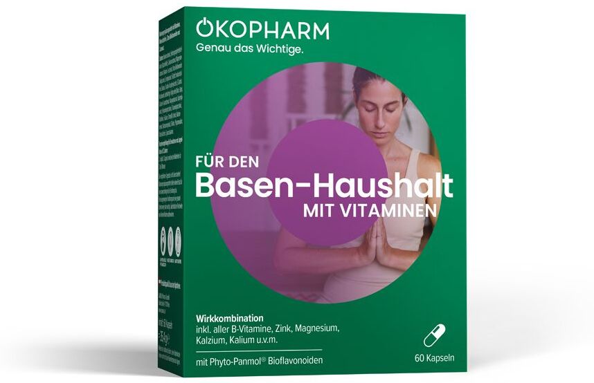 Ökopharm® Basen Vitamin Kapseln Wirkkombination 60 St 60 St Kapseln