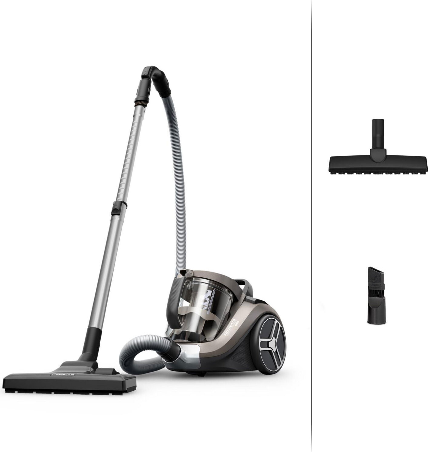 Rowenta Compact Power XXL RO4B30 Cilindervormige stofzuiger, 900 W, zonder zak, 2,5 liter, met filter