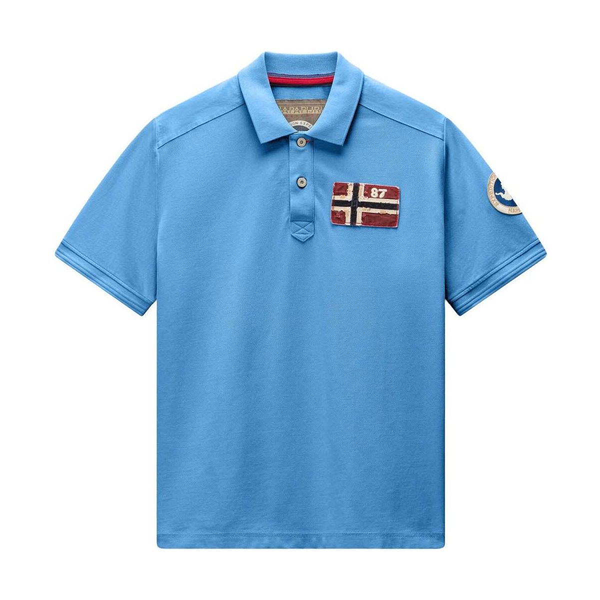 Napapijri E-archive Polo Softshell cyaneus b9e (B9E) XXL NP0A8BLHB9E1004