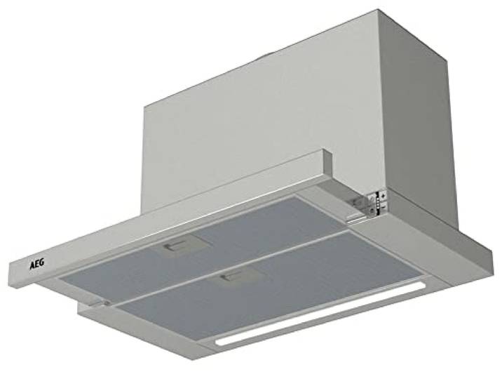 AEG Hotte aspirante DPE5660M - 60 cm - Gris - 660 m³/h