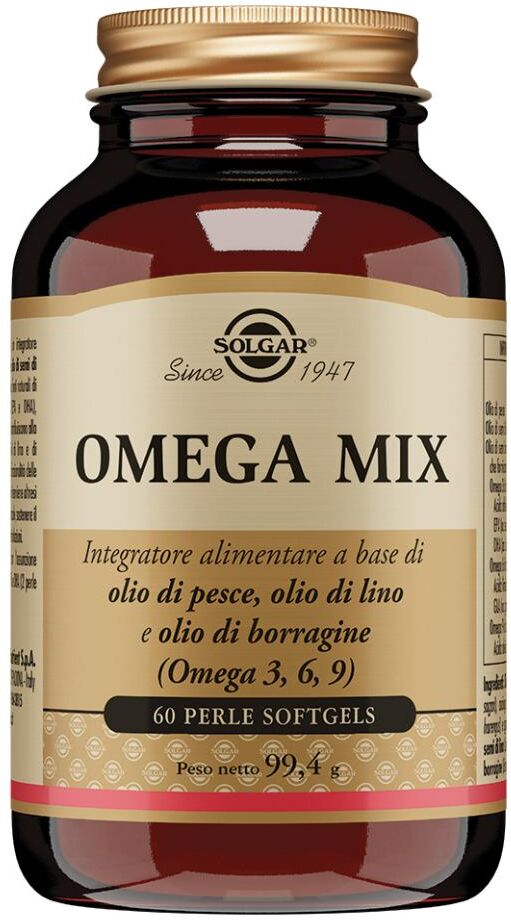 SOLGAR IT. MULTINUTRIENT SpA Solgar, Omega Mix, 60 Perle