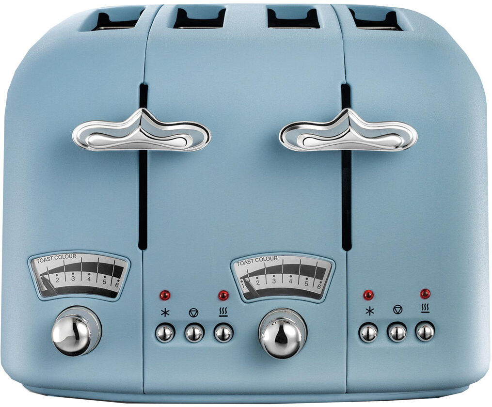 DeLonghi Slice Argento Toaster Blue 4 - Slice