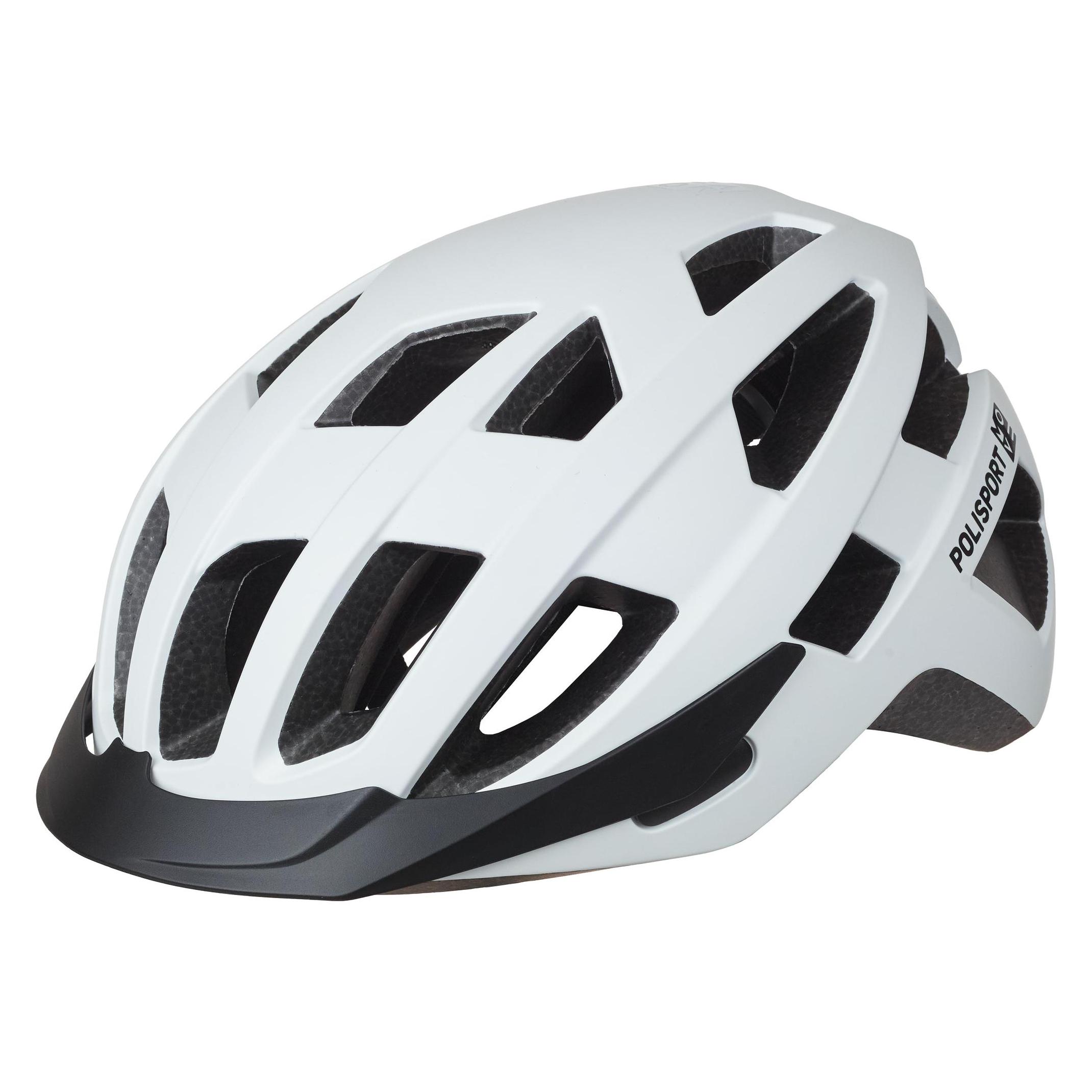 Polisport 8742500001 - City Move Helm Urban Citybike für Damen und Herren Verstellbare Grösse M (54-5 (54 - 57 cm) (8742500001)