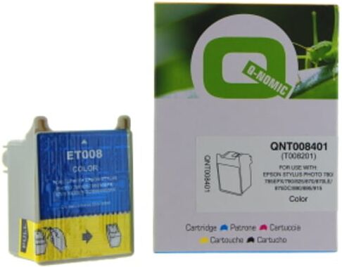 Q-Nomic T008 Cartucho de tinta tri-color
