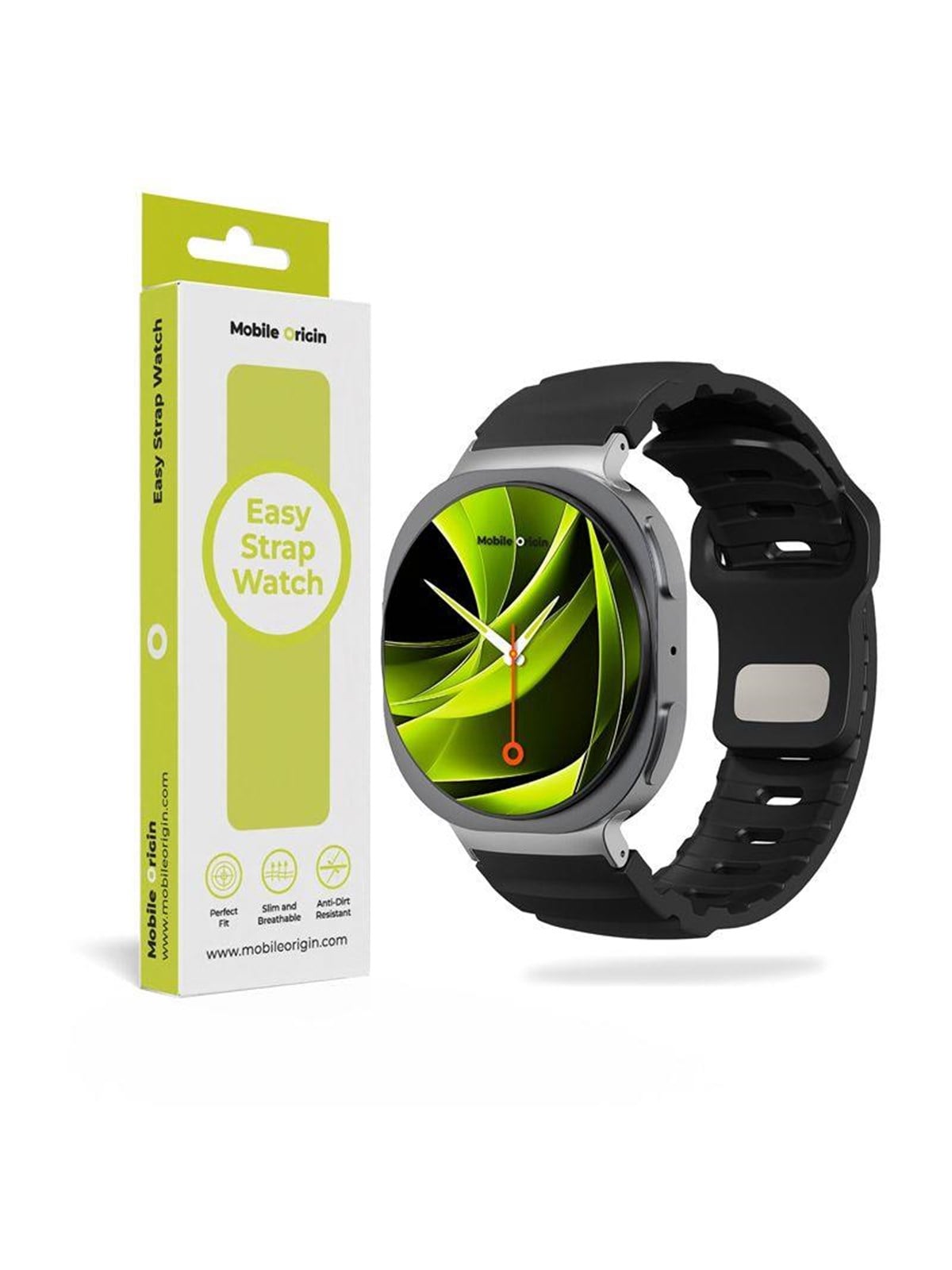 Mobile Origin Easy Strap Galaxy Watch 8 Blackk
